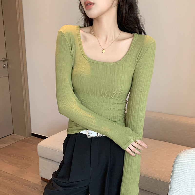 Damen Langarm Rippshirt Echo Archiv
