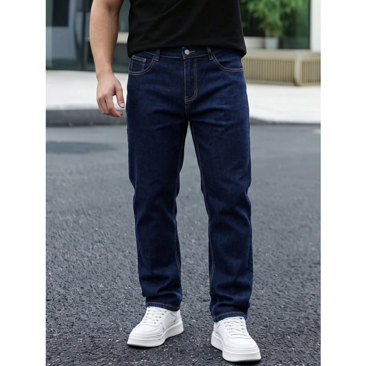 Herren Bequeme Regular Fit Jeans Echoarchiv