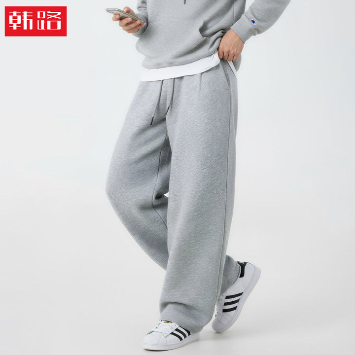 Unisex Weite Lounge‑Hose mit hohem Elastikbund, Kordelzug und extra weitem Palazzoschnitt Echo Archiv