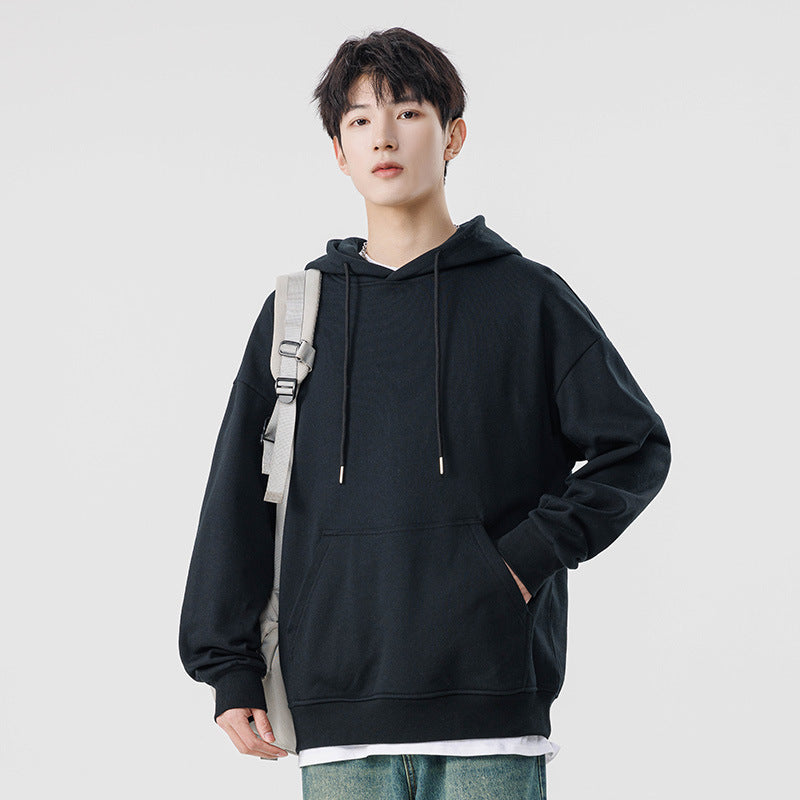 Unisex Oversize-Kapuzenpullover mit Kängurutasche und Drop-Shoulder Echo Archiv