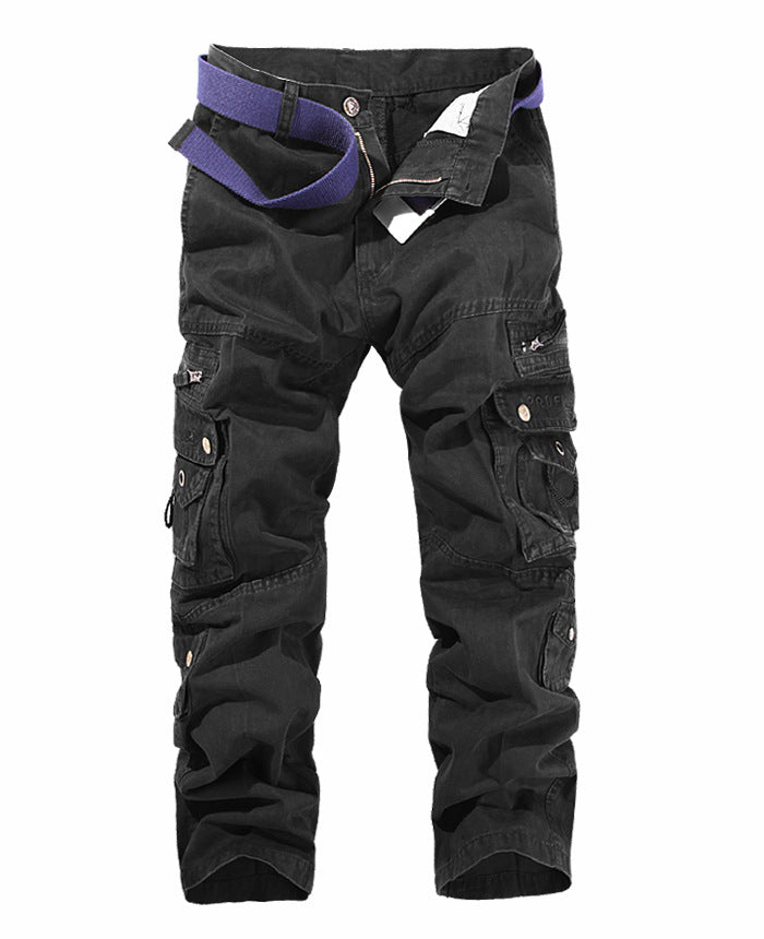 Herren Cargo-Hose mit mehreren praktischen Taschen und verstellbarem Gurt Echoarchiv