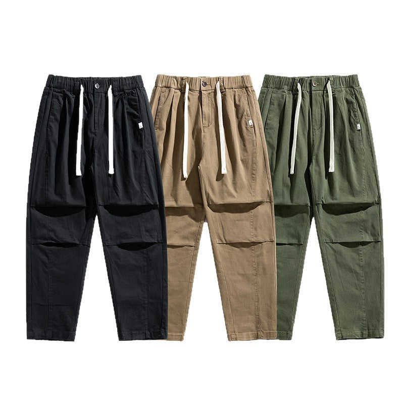Herren Tapered-Cargojogger mit elastischem Komfortbund, Pattentaschen und Knöchelbündchen Echo Archiv