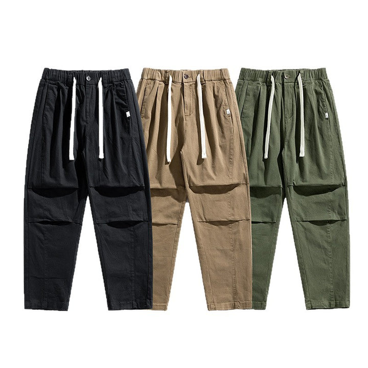 Herren Tapered-Cargojogger mit elastischem Komfortbund, Pattentaschen und Knöchelbündchen Echo Archiv
