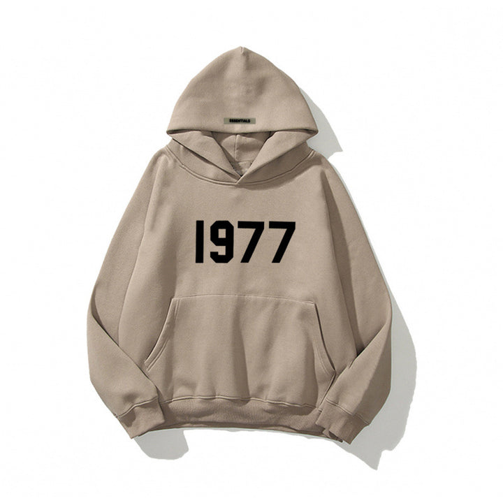 Damen Bequemer Oversized Kapuzenpullover Echoarchiv