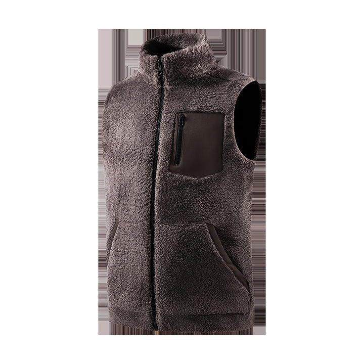 Herren Kuschelige Fleece-Weste mit praktischen Taschen Echo Archiv