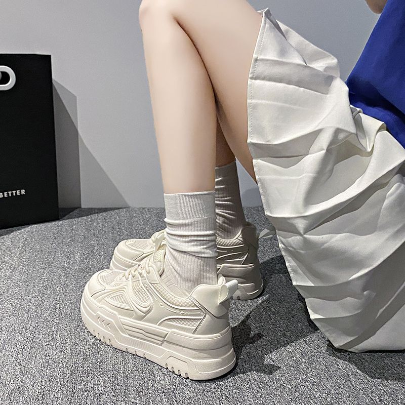 Damen Chunky Sneakers mit luftdurchlässigem Mesh und komfortabler Dämpfung Echo Archiv