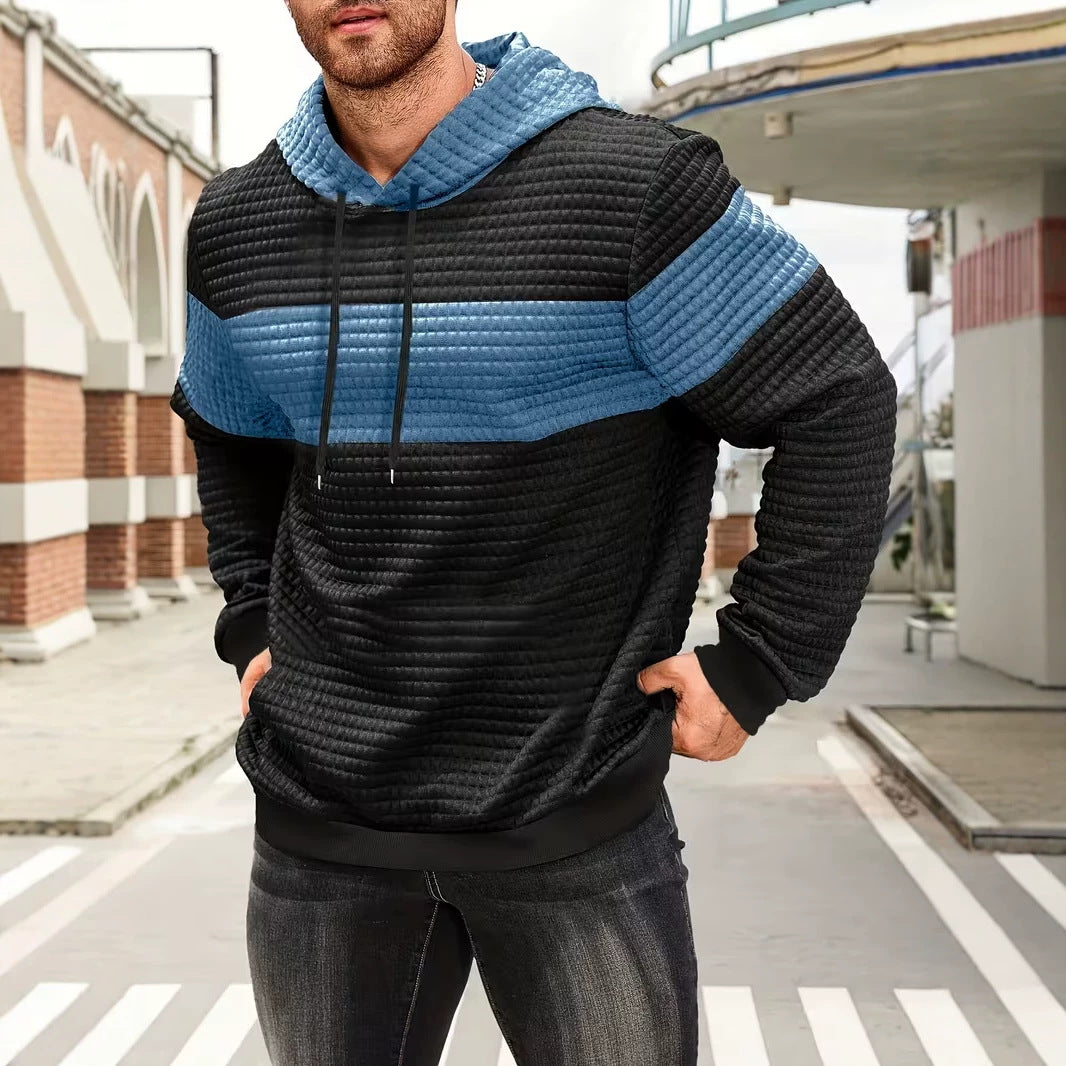 Herren Urbaner Kapuzenpullover mit innovativer Struktur Echoarchiv