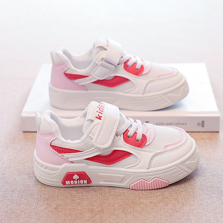 Damen sportliche Kindersneaker mit praktischen Klettverschlüssen Echo Archiv