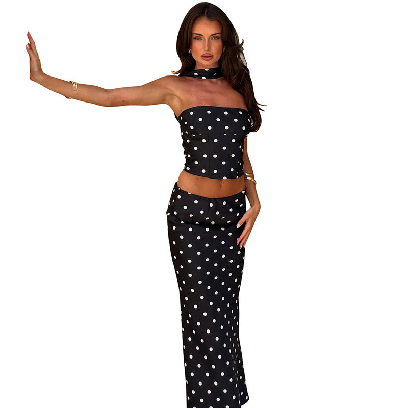 Damen Maxikleid mit figurformendem Stoff und eleganten Leopardenmuster Echo Archiv