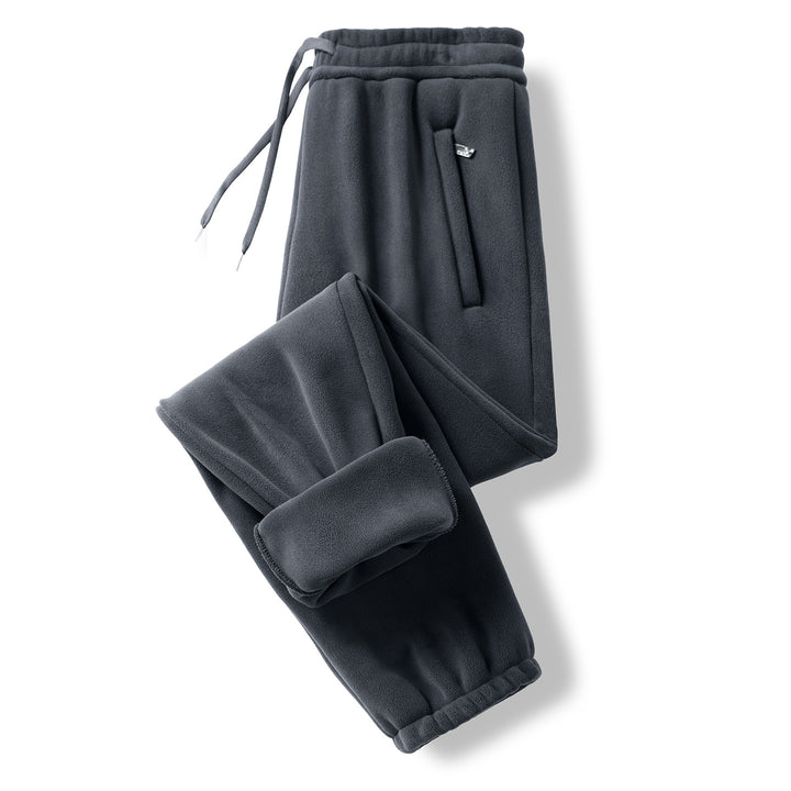 Herren Thermo-Fleece-Jogginghose mit angerauter Innenseite und Kordelbund Echoarchiv