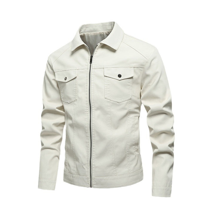Herren Modische Sommerjacke im Biker-Stil Echo Archiv