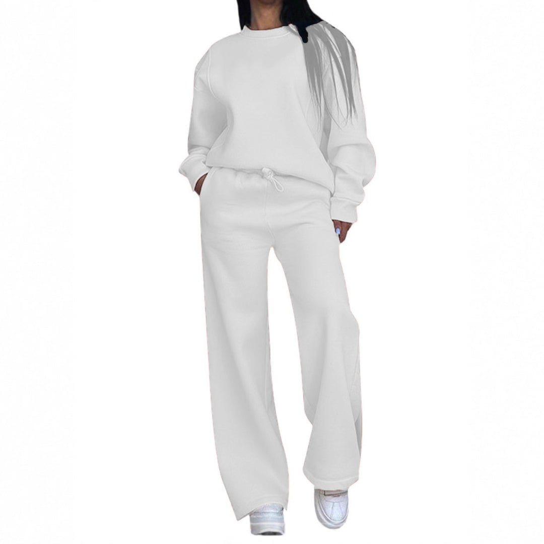 Damen nan lässiges Oversize Sweatshirt und weite Jogginghose Set Echo Archiv