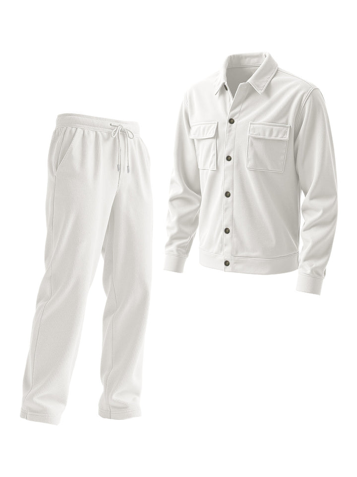 Herren Freizeitjacke und Jogginghose Set Echoarchiv