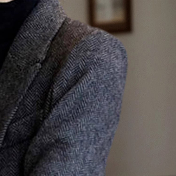 Damen Klassischer Tweedblazer Echoarchiv