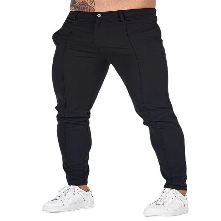 Herren Slim-Fit Anzughose mit eleganten Details Echoarchiv