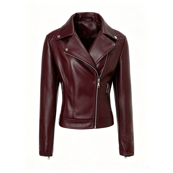 Damen Edle Bikerjacke mit Steppdesign Echo Archiv