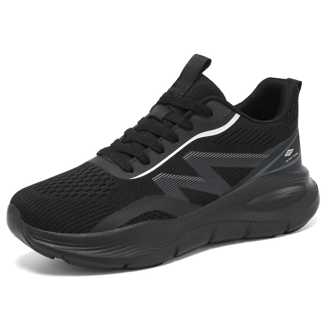 Damen nan Performance-Slip-On Running-Sneaker mit nahtlosem Mesh-Obermaterial, stoßdämpfender Waben-Plateausohle und verstärkter Fersenstütze Echo Archiv
