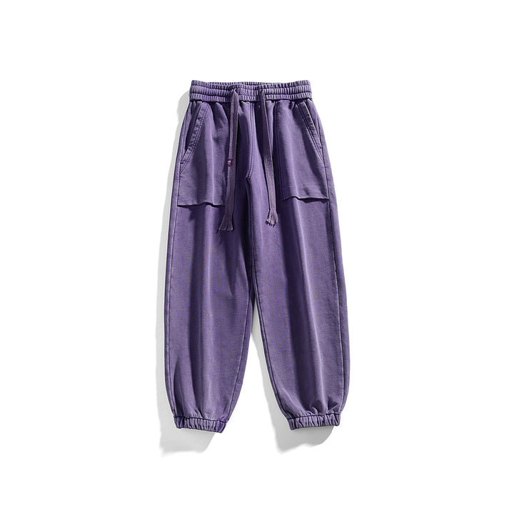 Herren Cargo-Jogginghose mit elastischem Bund und aufgesetzten Pattentaschen Echo Archiv