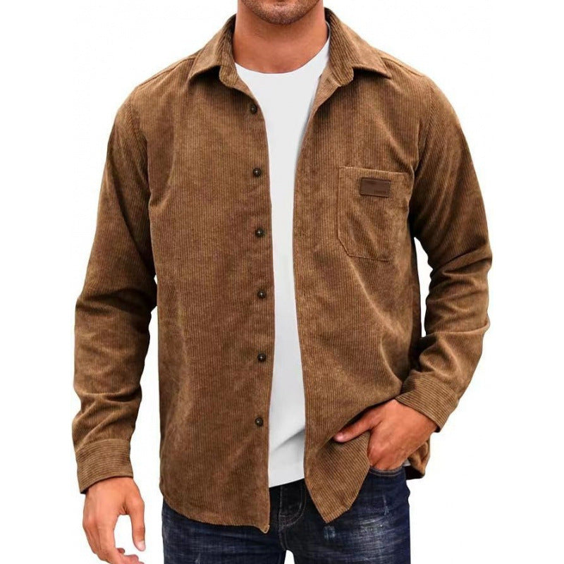 Herren Corduroy Hemdjacke Echoarchiv