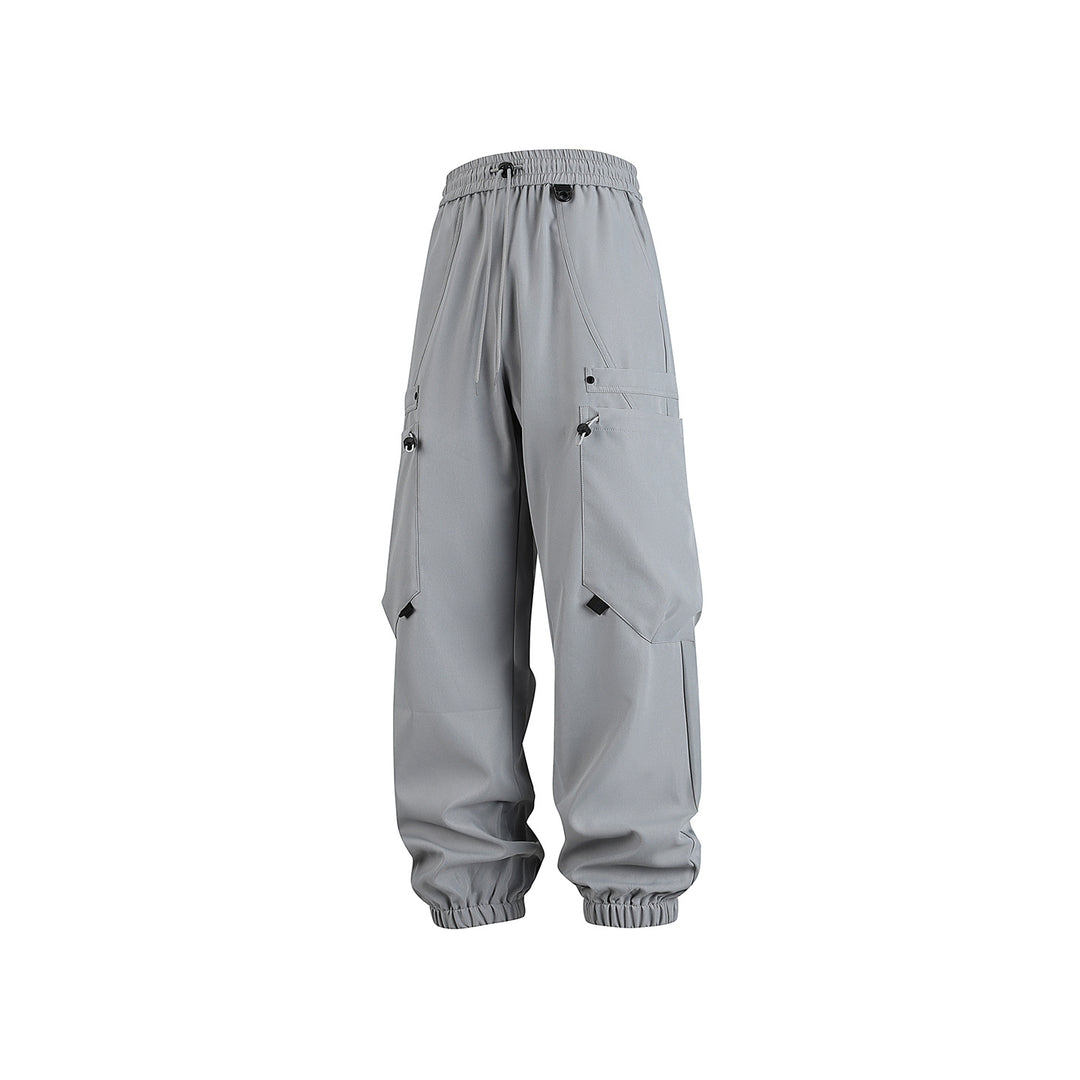 Herren Technische Cargo-Jogginghose mit elastischem Tunnelzugbund und multifunktionalen Klapptaschen Echo Archiv