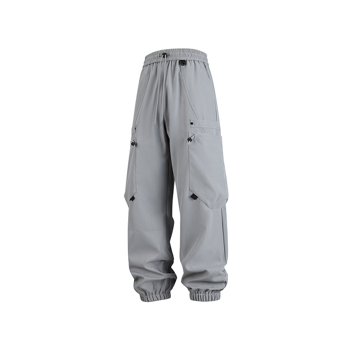 Herren Technische Cargo-Jogginghose mit elastischem Tunnelzugbund und multifunktionalen Klapptaschen Echo Archiv