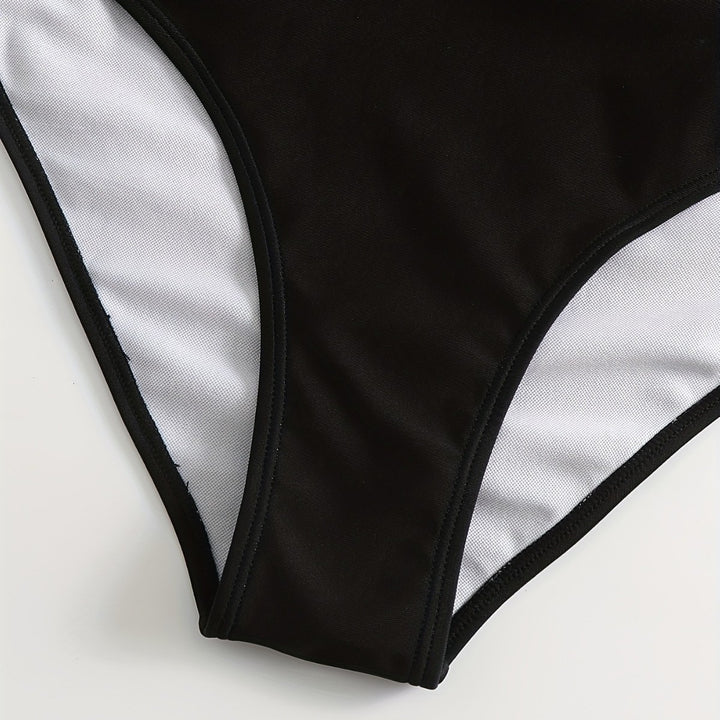 Damen Tankini Set mit verspieltem Druck und modischen Details Echo Archiv
