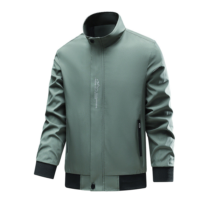 Herren leichte Outdoor-Jacke mit winddichtem und wasserdichtem Material Echoarchiv