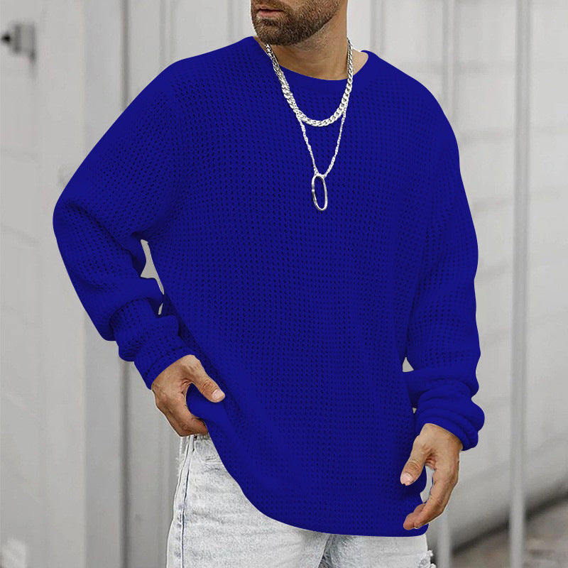 Herren Grobstrickpullover mit modernem Schnitt und kuscheligem Innenfutter Echoarchiv