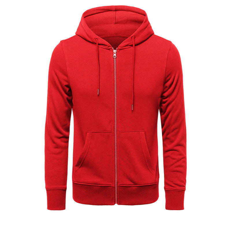 Herren komfortabler Zip-Hoodie mit praktischen Taschen Echoarchiv