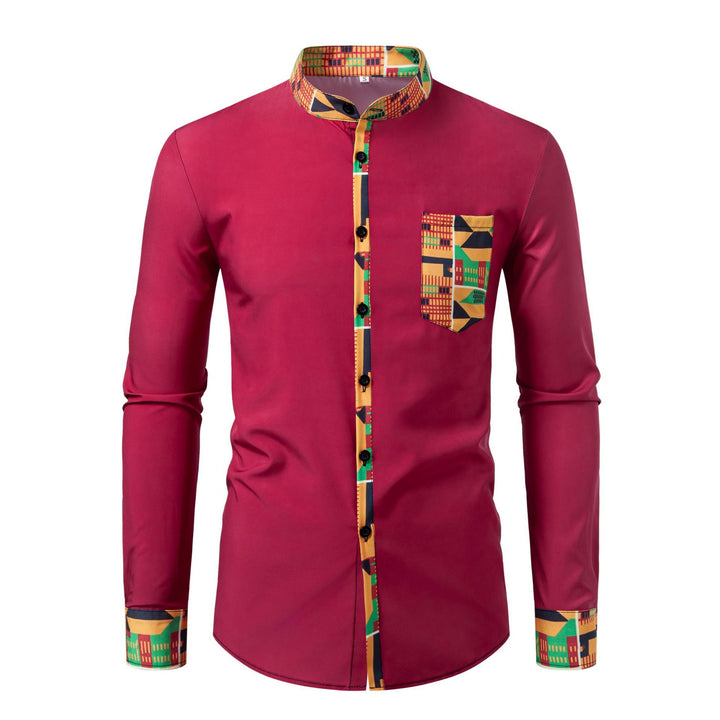 Herren Hemd im modernen afrikanischen Design Echoarchiv