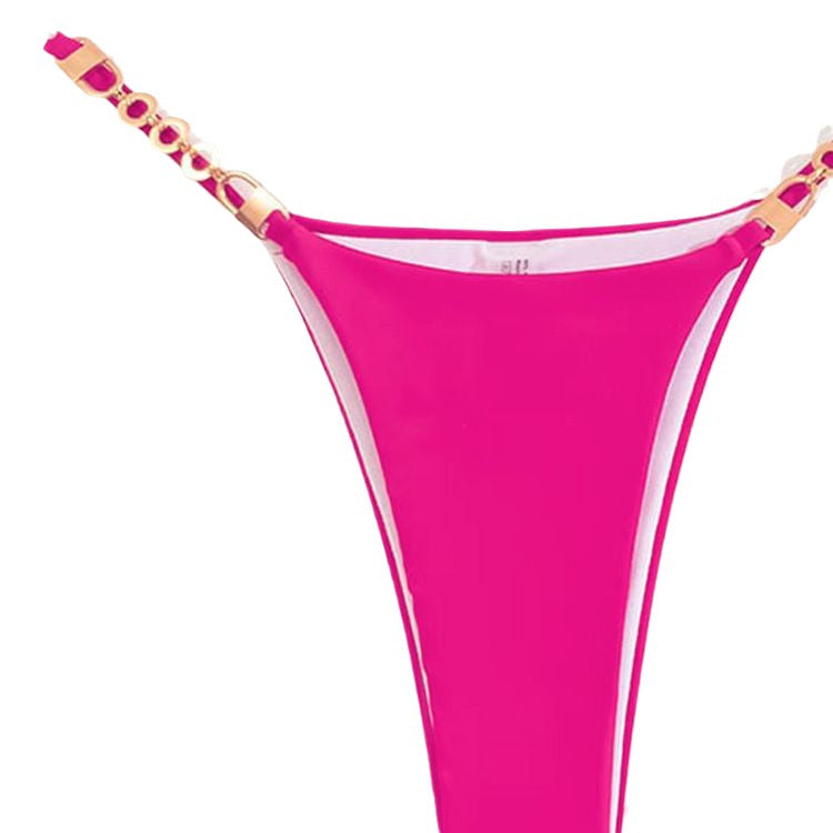 Damen Triangel-Bikini mit dekorativen Kettendetails Echo Archiv