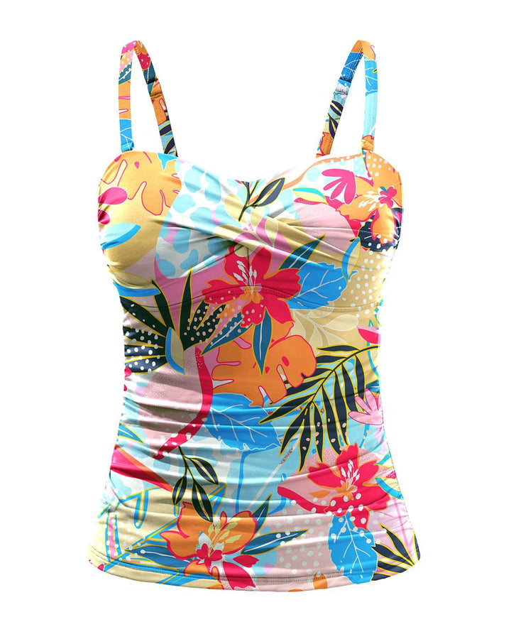 Damen Tankini mit raffiniertem Wickeldesign Echo Archiv