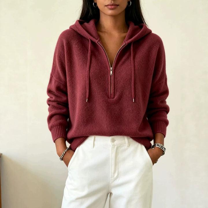 Damen Bequemer Kapuzenpullover Echo Archiv