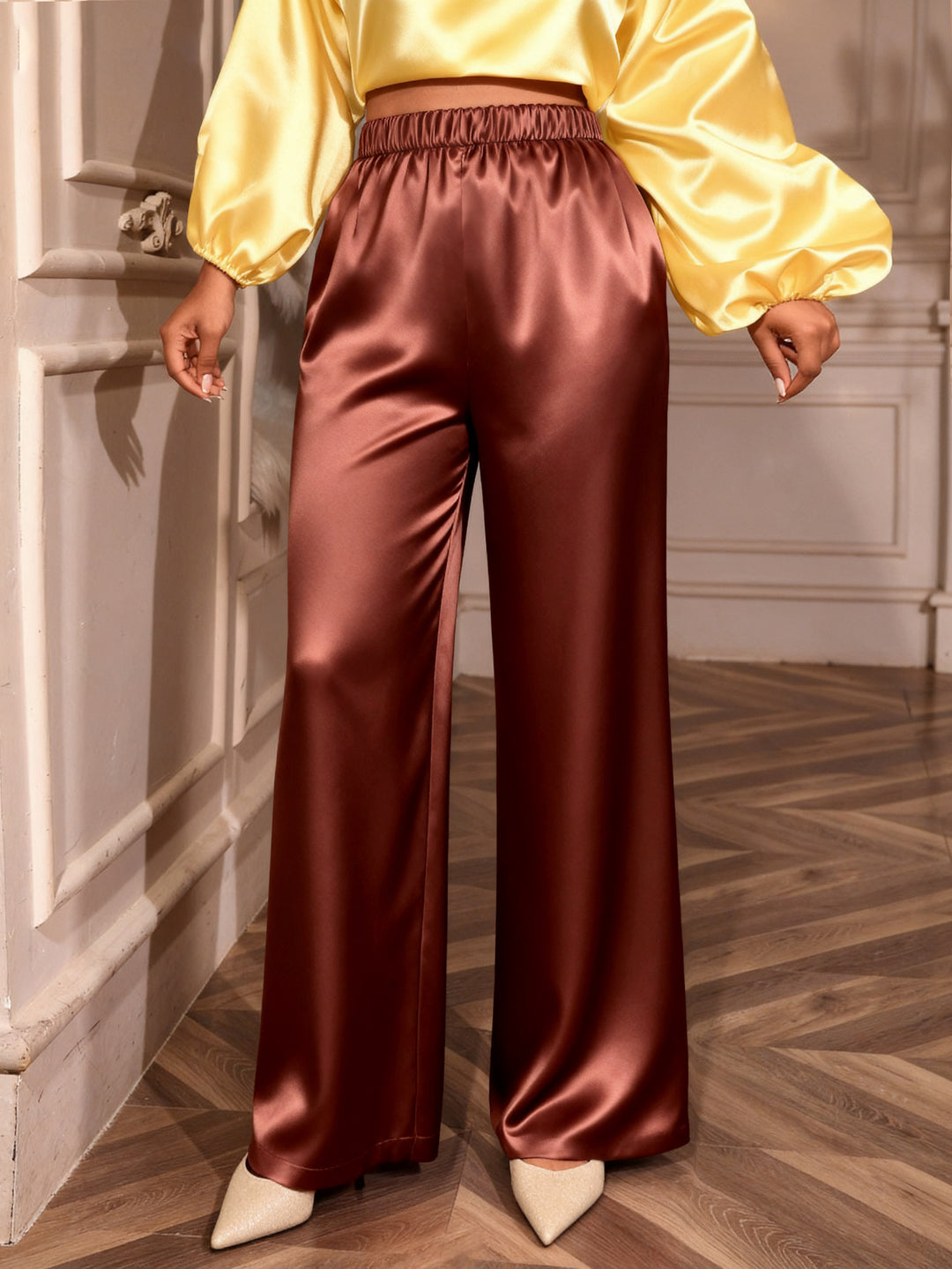 Damen luxuriöser Kaftan mit auffälligem Muster Echo Archiv