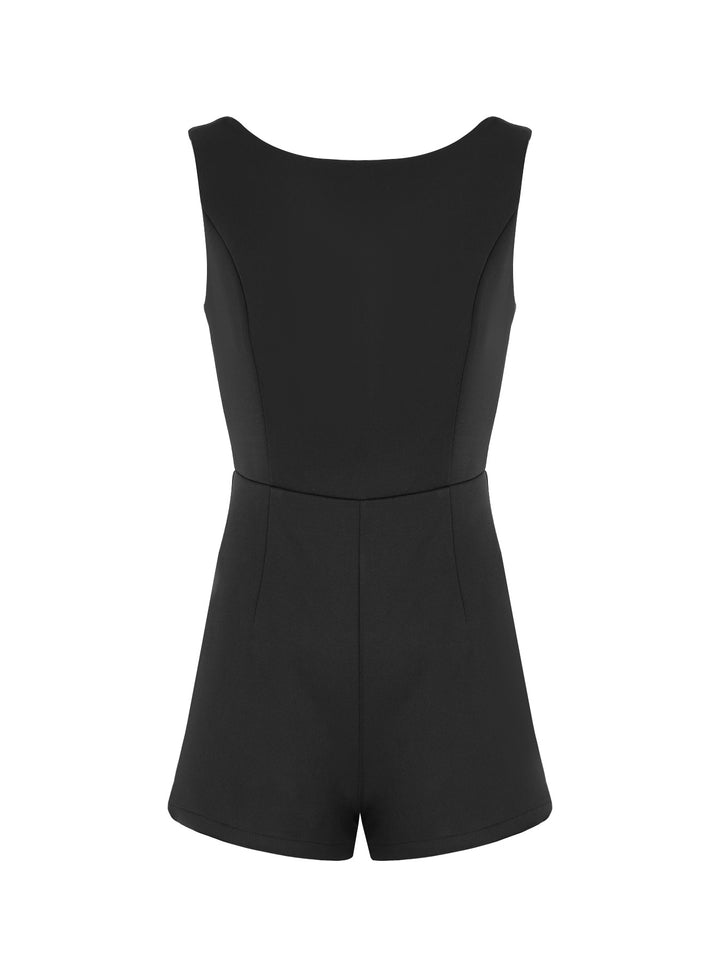 Damen Eleganter Jumpsuit mit figurbetonendem Schnitt und raffinierten Details Echo Archiv