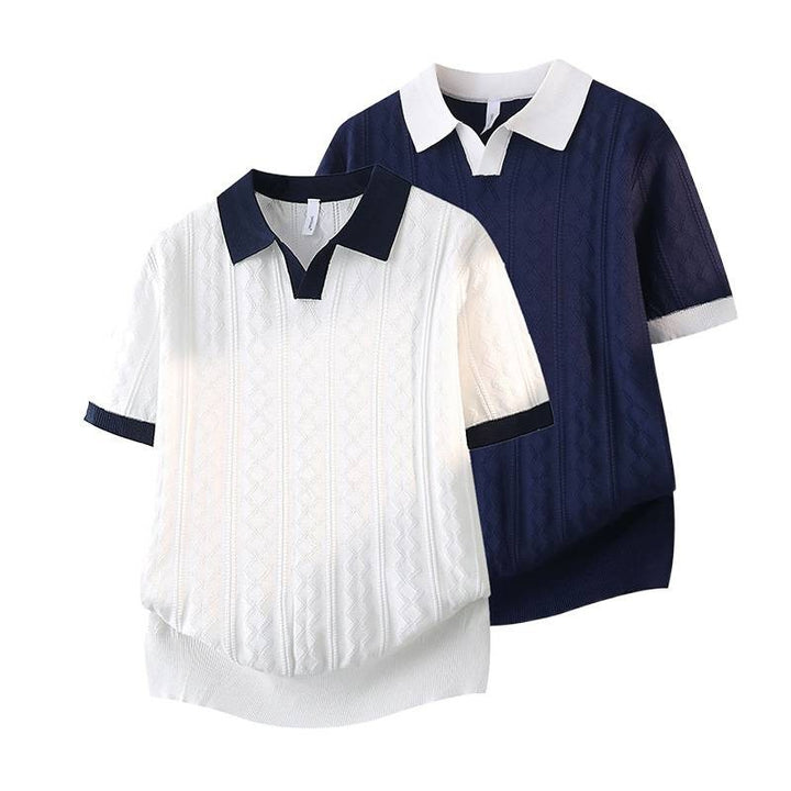 Damen Elegantes Polo-Kurzarmshirt Echo Archiv