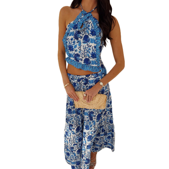 Damen Blusenkleid mit floralen Details Echo Archiv