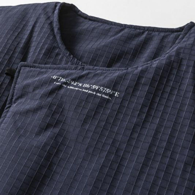 Unisex Gepolsterte Steppweste mit asymmetrischer Front und minimalistischer Silhouette Echo Archiv