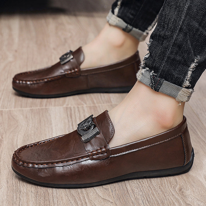 Herren Elegante Mokassins mit Metalldetails Echo Archiv