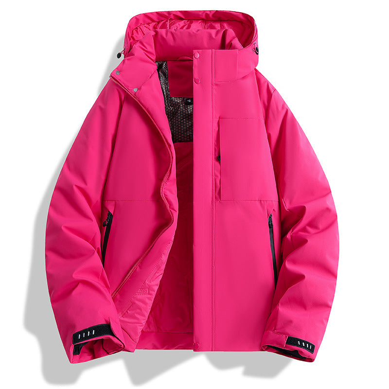 Damen Nano gepolsterte Outdoor-Jacke mit kapuze, winddichter Membran und isolierender thermischer Innenauskleidung – Avérine