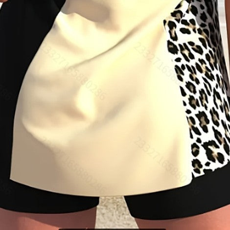 Damen Strandtop mit modischem Tiermuster und komfortablem Schnitt Echo Archiv