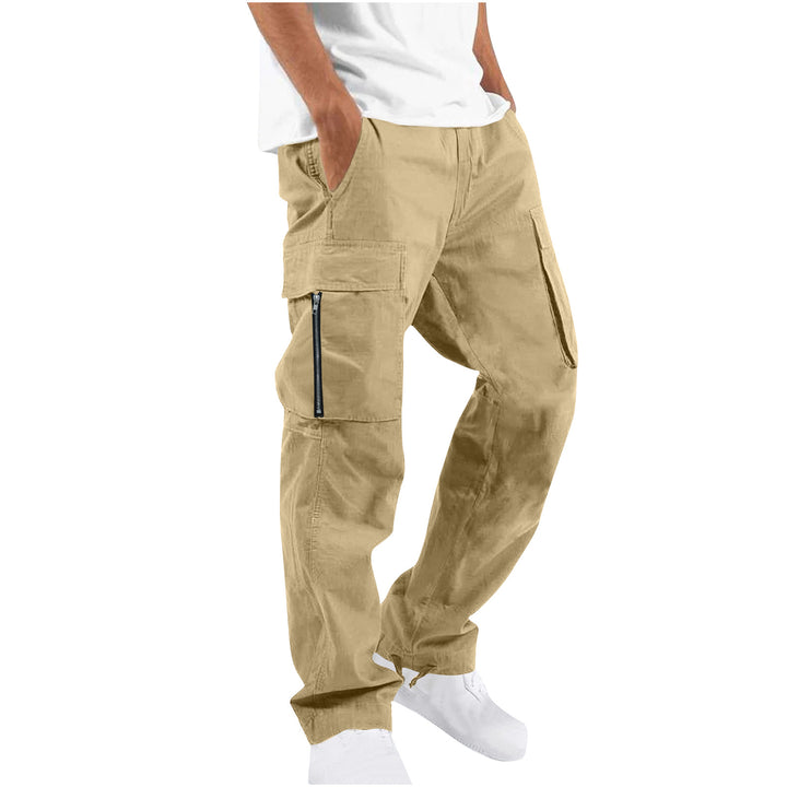 Herren lässige Cargo-Hose mit praktischem Multi-Taschen-Design Echoarchiv