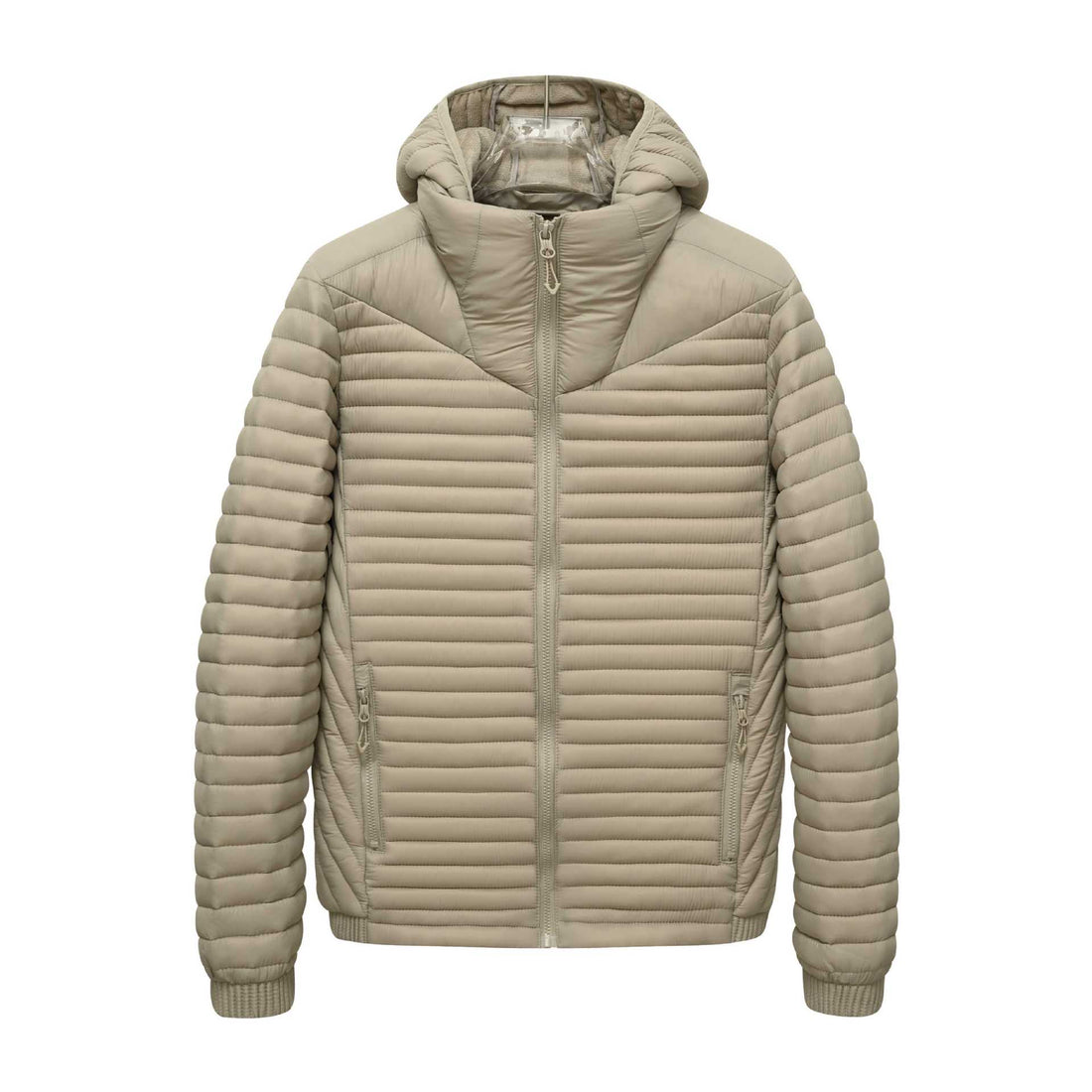 Herren Leichte Steppjacke mit Kapuze Echo Archiv