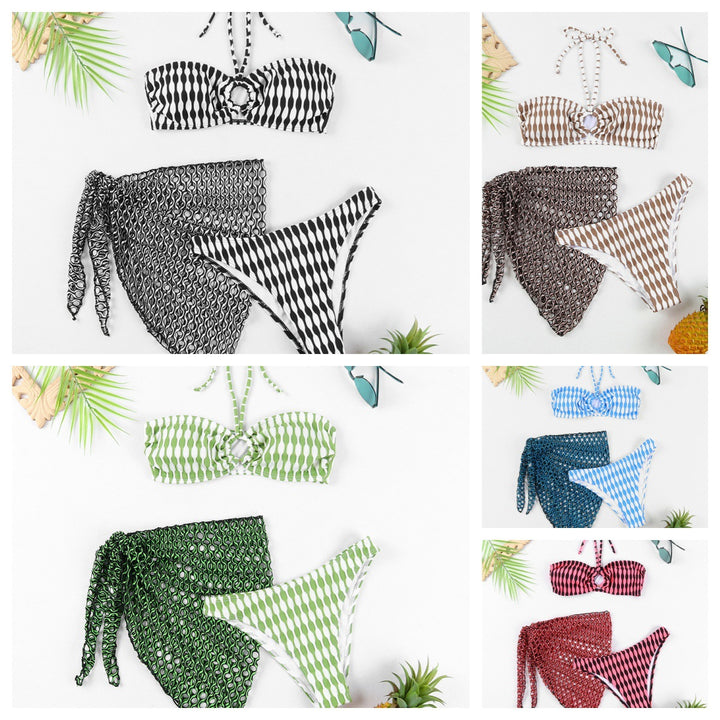 Damen Bikini-Set mit trendigem Knotted-Design und luftiger Wickeloptik Echo Archiv