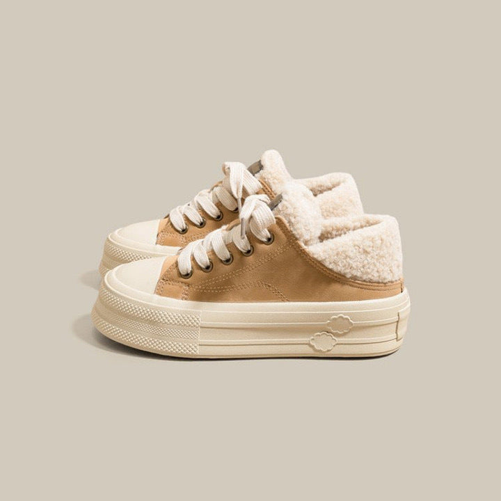 Damen Winterliche Sneaker mit kuscheligem Futter und rutschfester Sohle Echo Archiv