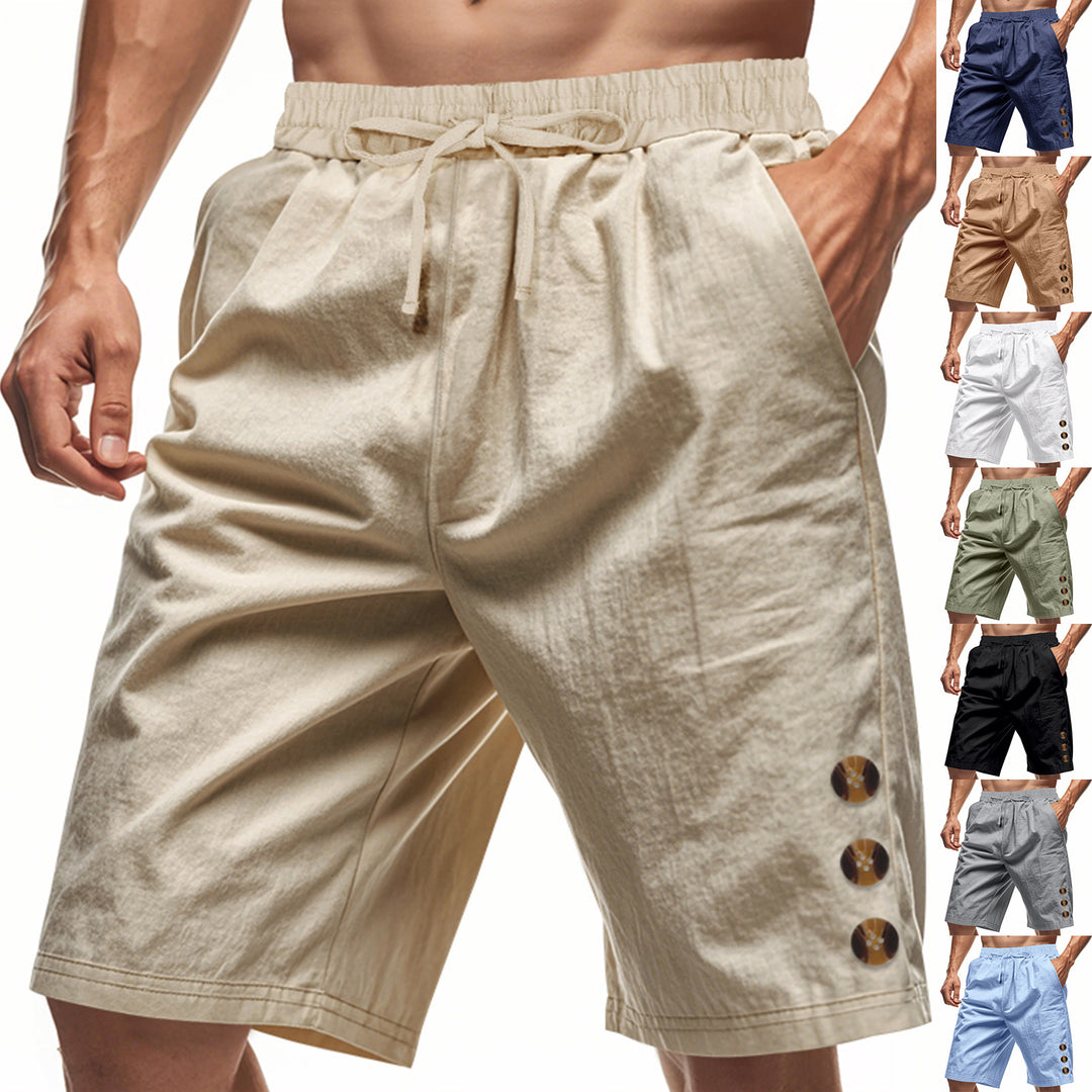 Herren lässige Sport-Shorts mit elastischem Bund und praktischen Seitentaschen Echoarchiv