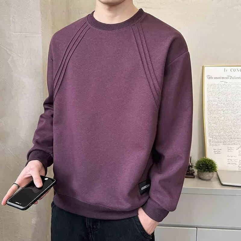 Herren Sweatshirt mit modernem Design und funktionalen Details Echoarchiv