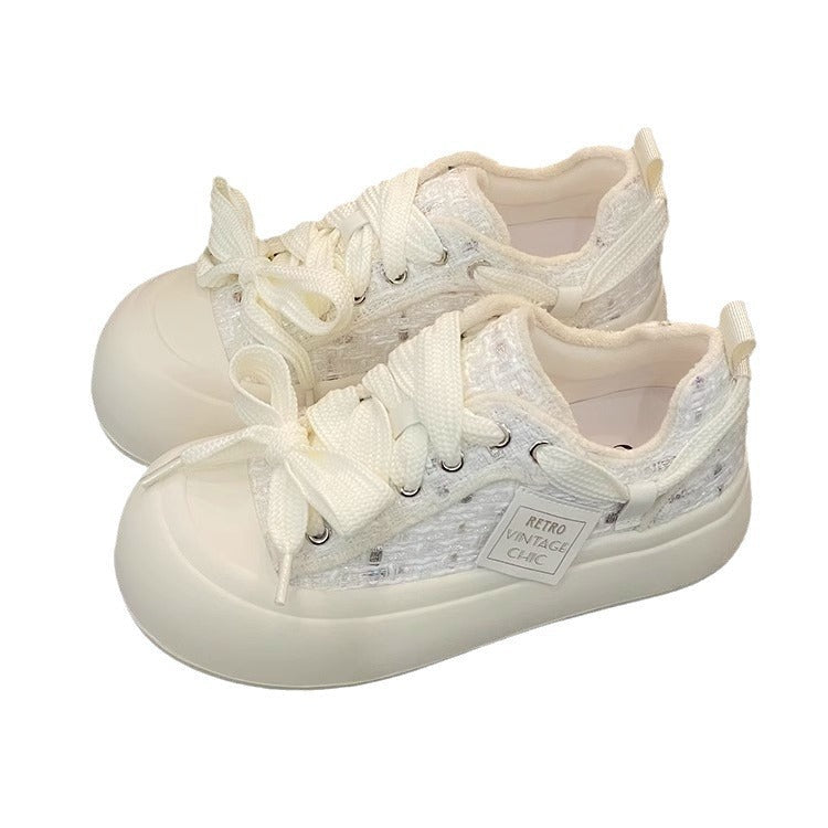 Damen Vintage Sport Sneakers mit komfortabler Gummisohle und weichem Obermaterial Echo Archiv
