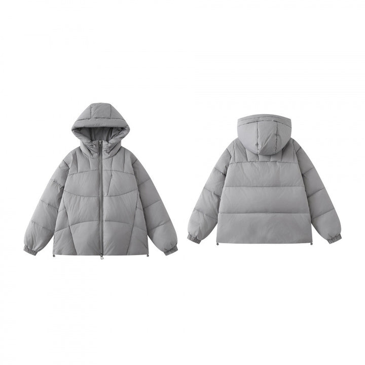 Unisex Wattierte Kapuzenjacke im Oversize-Puffer-Stil Echo Archiv