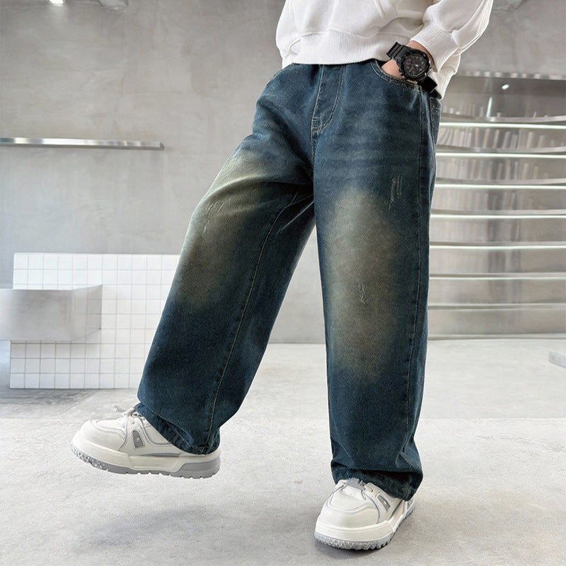 Unisex Weite Jeanshose Echo Archiv